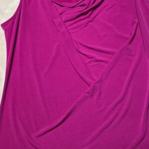 Ivanka Trump Fuchsia Sleeveless Top